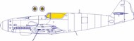  Eduard Accessories  1/48 Messerschmitt Bf.109K-4 Masks EDUEX1002