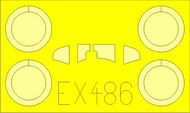  Eduard Accessories  1/48 He 51B-1 (ROD) EDUEX486
