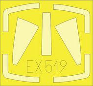  Eduard Accessories  1/48 Super Etendard (KIN) EDUEX519