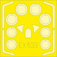  Eduard Accessories  1/48 T-33A (GWH) EDUEX533