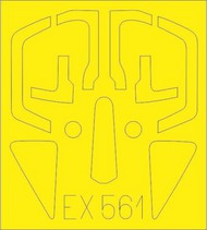 Eduard Accessories  1/48 Mask Su17M4 for HBO EDUEX561