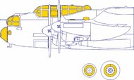 Avro Lancaster B.I TFace (interior and exterior canopy masks) #EDUEX793