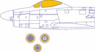 Mask - F-86D Sabre Dog TFACE (REV kit) #EDUEX941