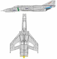 McDonnell F-4E Phantom surface panels #EDUEX956