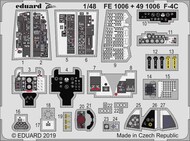  Eduard Accessories  1/48 McDonnell F-4C Phantom (designed to be used with Academy kits) EDUFE1006