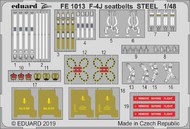  Eduard Accessories  1/48 F-4J seatbelts STEEL EDUFE1013