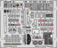  Eduard Accessories  1/48 Lockheed F-104J Starfighter EDUFE1050