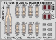  Eduard Accessories  1/48 Douglas B-26B-50 Invader seatbelts STEEL EDUFE1056