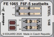  Eduard Accessories  1/48 Grumman F6F-5 Hellcat seatbelts STEEL EDUFE1065