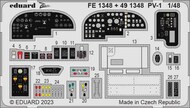  Eduard Accessories  1/48 Color Zoom PE - PV-1 Ventura (ACA kit) EDUFE1348