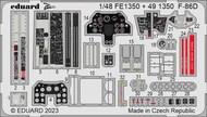  Eduard Accessories  1/48 Color Zoom PE - F-86D Sabre Dog (REV kit) EDUFE1350