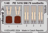 Savoia-Marchetti SM.79 seatbelts STEEL #EDUFE1416
