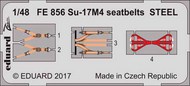  Eduard Accessories  1/48 Su-17M4 seatbelts STEEL (HBY) EDUFE856