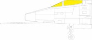  Eduard Accessories  1/32 North-American F-100C Super Sabre TFace (interior and exterior canopy masks) EDUJX278