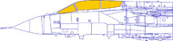  Eduard Accessories  1/32 Panavia Tornado ECR TFace (interior and exterior canopy masks) EDUJX286