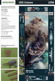  Eduard Models  1/350 USS ARIZONA Limited edition - Pre-Order Item EDULN01