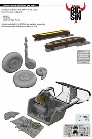  Eduard Accessories  1/48 Messerschmitt Bf.109K-4 ESSENTIAL EDUSIN648118