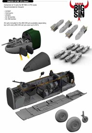  Eduard Accessories  1/48 BIG SIN Bf.110E Super Detail Set (EDU kit) EDUSIN67220