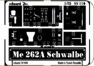  Eduard Accessories  1/72 Me.262A Schwalbe Detail EDUSS110