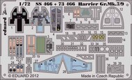  Eduard Accessories  1/72 Harrier Gr.Mk.7/9 Self Adh. (RVL) EDUSS466