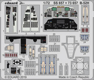  Eduard Accessories  1/72 Color Zoom PE - B-52H Stratofortress (MOC kit) EDUSS657