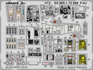  Eduard Accessories  1/72 Color Zoom PE - F-4J Phantom II (ACA kit) EDUSS659