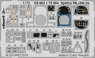  Eduard Accessories  1/72 Color Zoom PE - Spitfire Mk.I/Iia (AFX kit) EDUSS664
