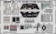  Eduard Accessories  1/72 Color Zoom PE - Sunderland Mk.V (SPH kit) EDUSS668