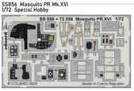  Eduard Accessories  1/72 de Havilland Mosquito PR Mk.XVI EDUSS856