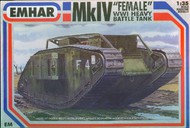  Emhar Models  1/35 WWI British Female Mk IV Tank EMH4002