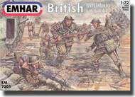  Emhar Models  1/72 British Infantry w/Tank Crew WWI (52) EMH7201