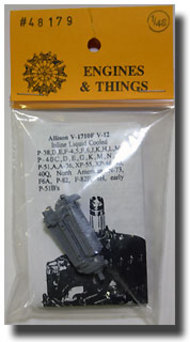  Engines & Things  1/48 Allison V-1710 F Series ENT48179