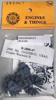  Engines & Things  1/48 R-2800-47 2000 Hp ENT4828021