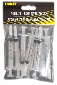  Enkay Tools  NoScale 2ml Multi-Use Straight Tip Syringes (8) (Bagged) ENK80028