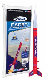  Estes Industries  NoScale Cadet Model Rocket Kit (Skill Level Beginner) EST2021