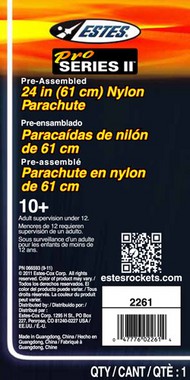 24'Nylon Parachute #EST2261