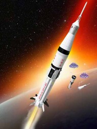  Estes Industries  NoScale Saturn 1B Model Rocket Kit (Skill Level Master) EST7251