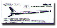  Estes Industries  NoScale Wizard Flying Model Rocket Kit* ESTES1292