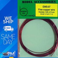 - Fine Copper Wire Set (Diameters: 0.65 and 0.70mm/ 2m length of each) #EUREWS07