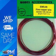  Eureka XXL  NoScale - Fine Copper Wire Set (Diameters: 0.85 and 0.90mm/ 2m length of each) EUREWS09