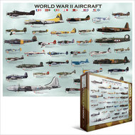  EUROGRAPHICS PUZZLES  NoScale WWII Aircraft Collage Puzzle (1000pc) ERG60075