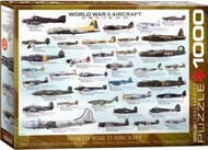  EUROGRAPHICS PUZZLES  NoScale WWII Aircraft Collage Puzzle (1000pc)* ERG6075