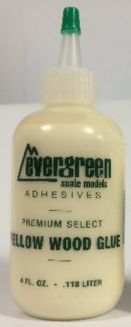  Evergreen  NoScale 4oz. Premium Yellow Wood Glue EVG84