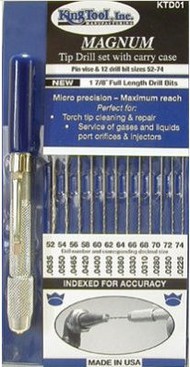  Excel Knives  NoScale Magnum: Micro Utility Drill Set (King Tool) EXL1