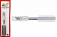  Excel Knives  NoScale Hexagonal Aluminum Handle #6 Knife w/Cap (replaces XAC-3206) EXL16006