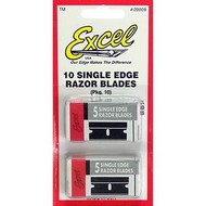  Excel Knives  NoScale Single Edge Razor Blades (10) EXL20009