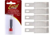  Excel Knives  NoScale #17 3/8" Chisel Edge Blades (5) (replaces XAC-217) EXL20017