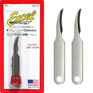 Small Concave Carving Blades (2) #EXL20105