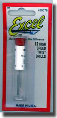  Excel Knives  NoScale #78 Drill Bit 12 Pack EXL50078