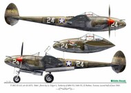  Exito Decals  1/48 Lockheed P-38F/G Lightning - 'Lightning Strike' EXED48009